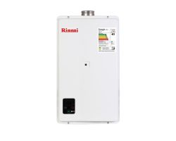 Aquecedor Rinnai E33  32,5 litros Eletrônico Branco